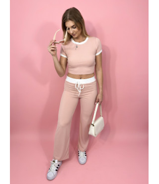 Komplet prążkowany Caroline