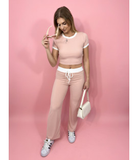 Komplet prążkowany Caroline