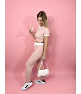 Komplet prążkowany Caroline